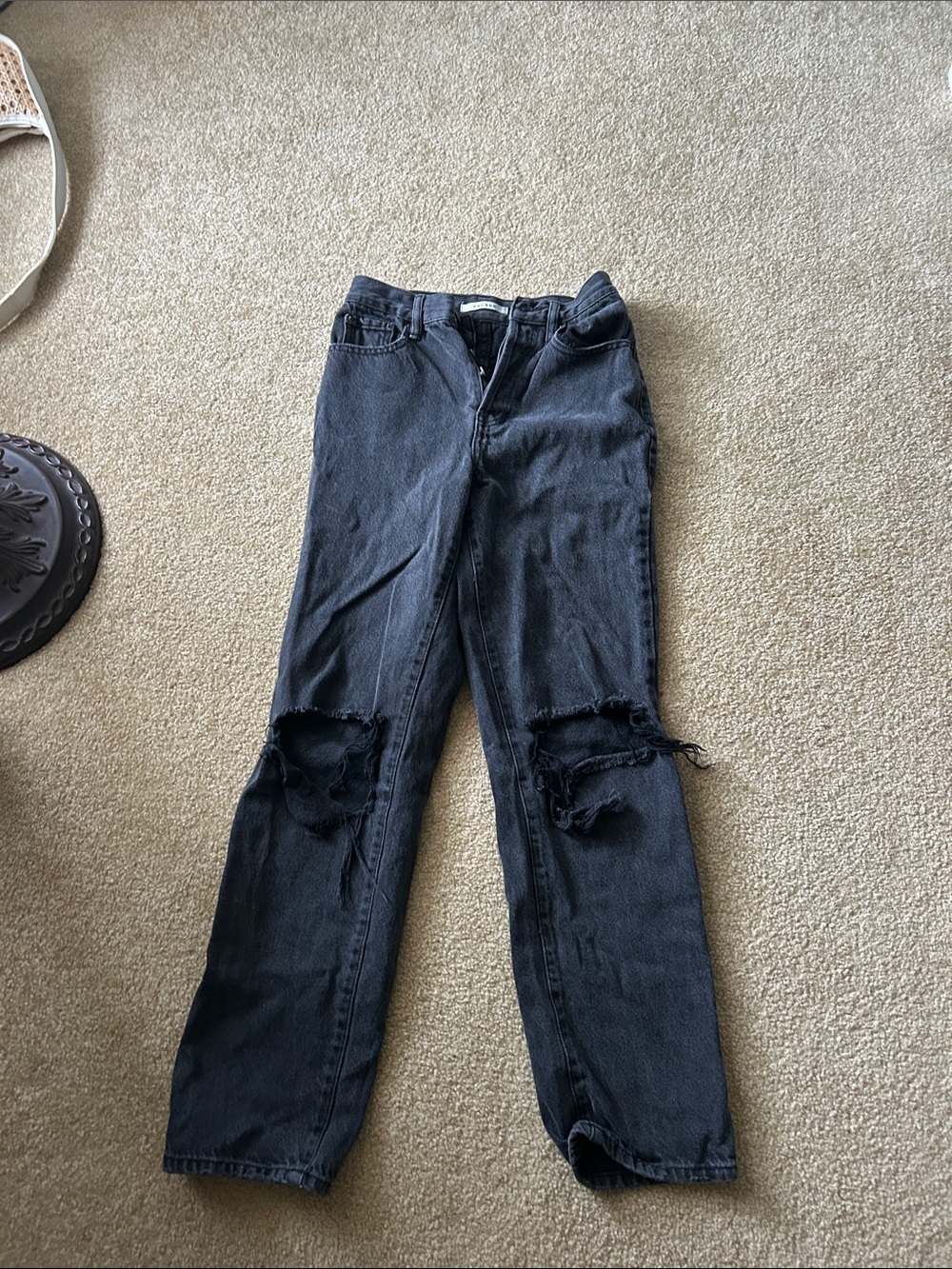 PacSun Charcoal High-Waist Jeans
